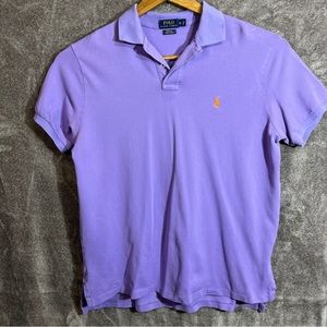 Polo Ralph Lauren Mens Classic Fit Polo Shirt Purple SZ XL